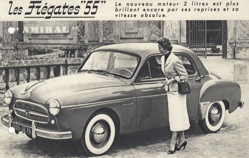 Renault fregate oldtimer - fregate, 55