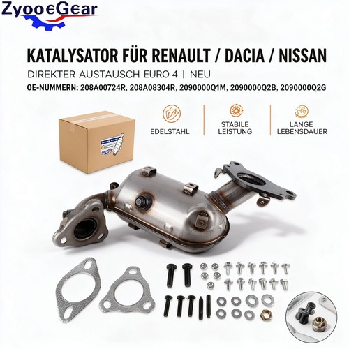 208a00012r katalysator vorne - 208a00012r,