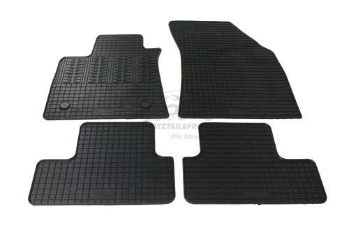 Gummi passformmatten teilig - gummi-passformmatten, 4-teilig